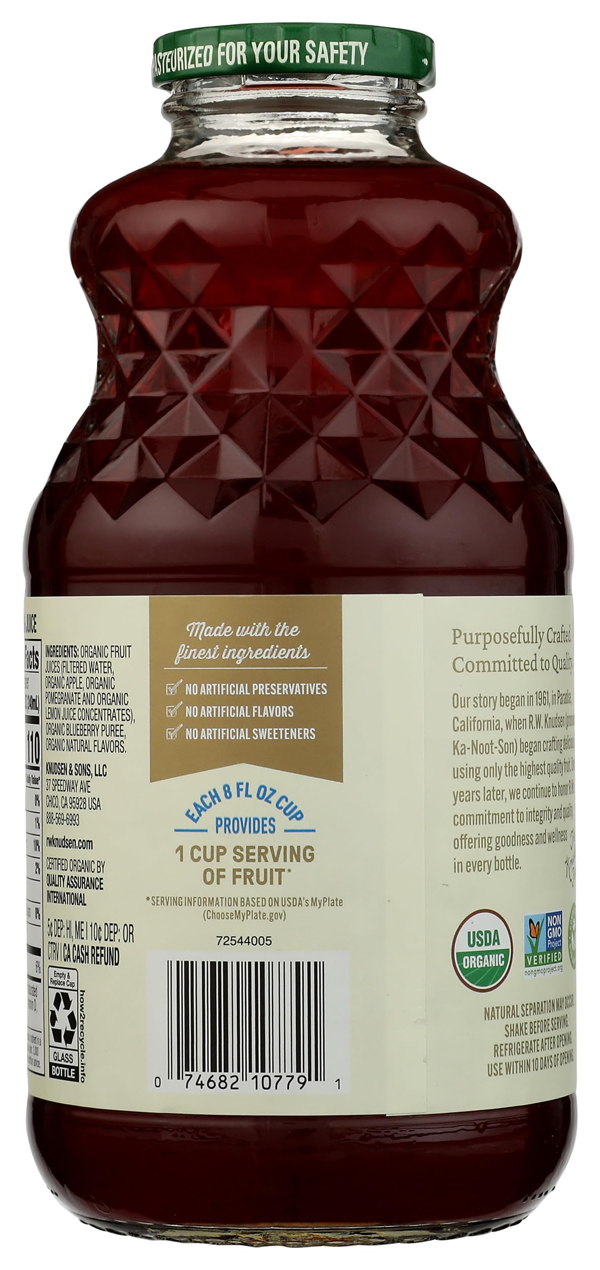 Knudsen Juice Blubry Pmgrnt