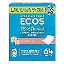 ECOS Laundry Detergent Sheets Vegan, No Plastic Jug, No Mess, Liquid Free - Hypoallergenic, Plant Powered Laundry Detergent Sheet - Magnolia & Lily