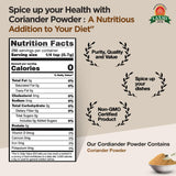 Laxmi Coriander Powder 200gm (7 Oz) | Natural Ground Coriander | Premium quality and high value | Non-GMO Coriander, ground | Free of Adulterations
