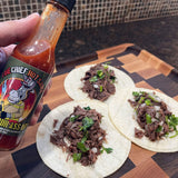 Grill Your As* Off Fire Chief Hot Sauce - 5oz Savory & Spicy Gourmet Sauce Made with Pure Peppers & Bold Spices - Best Hot Sauce for Tacos, Burgers