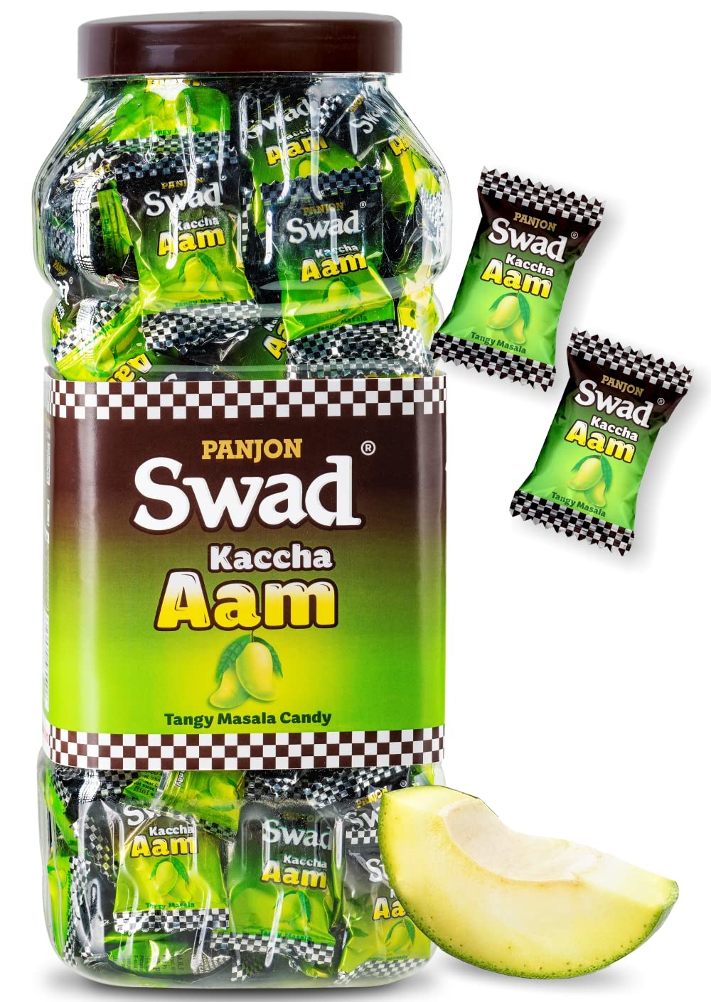 Swad Digestive Chocolate Candy Jar, Kacha Aam, 927g