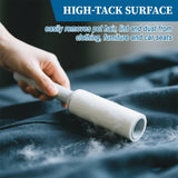 40 Pcs Mini Lint Roller, Lint Roller for Travel Size Sticky Removing Tool House Essentials for Pet Hair Removal Travel Clothes Gifts Bags Furniture