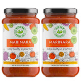 Hidden Foods Slow Cooked Marinara Sauce with Natural Vegetables, 24 oz. Jar, Low Carb and Low Sodium, No Sugar Added, Thick and Delicious Flavor