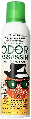Odor Assassin Jay 124947 Odor Assassin, 6 oz, Orange