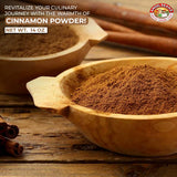 Angel Brand Cassia Cinnamon Powder - Premium Ground Cinnamon for Baking, Coffee, Smoothies, and More - Sweet and Aromatic Spice in a 14oz Bottle
