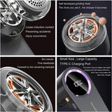 LED Digital Fabric Razor - 6 - Blades, C-Type Quick Charge for Easy Lint Removal