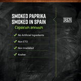 Frontier Co-op Ground Smoked Spanish Paprika, 1lb Bulk Bag - Smoked Paprika Powder Seasoning