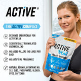 Active Wear Laundry Detergent & Soak - Formulated for Sweat and Workout Clothes - Natural Performance Concentrate Enzyme Booster Deodorizer - Powder