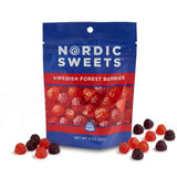 Nordic Sweets® Swedish Forest Berries Resealable Peggable Pouch - Swedish Candy Gummy Fruit Candy, 5 oz