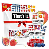 That’s it. Fruit Bars Variety Pack (20 Pack) | 100% Natural Fruit Snacks, Gluten-Free, Vegan & Low Carb | Healthy Snack Bars - Strawberry, Mango