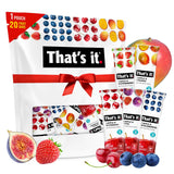 That’s it. Fruit Bars Variety Pack (20 Pack) | 100% Natural Fruit Snacks, Gluten-Free, Vegan & Low Carb | Healthy Snack Bars - Strawberry, Mango