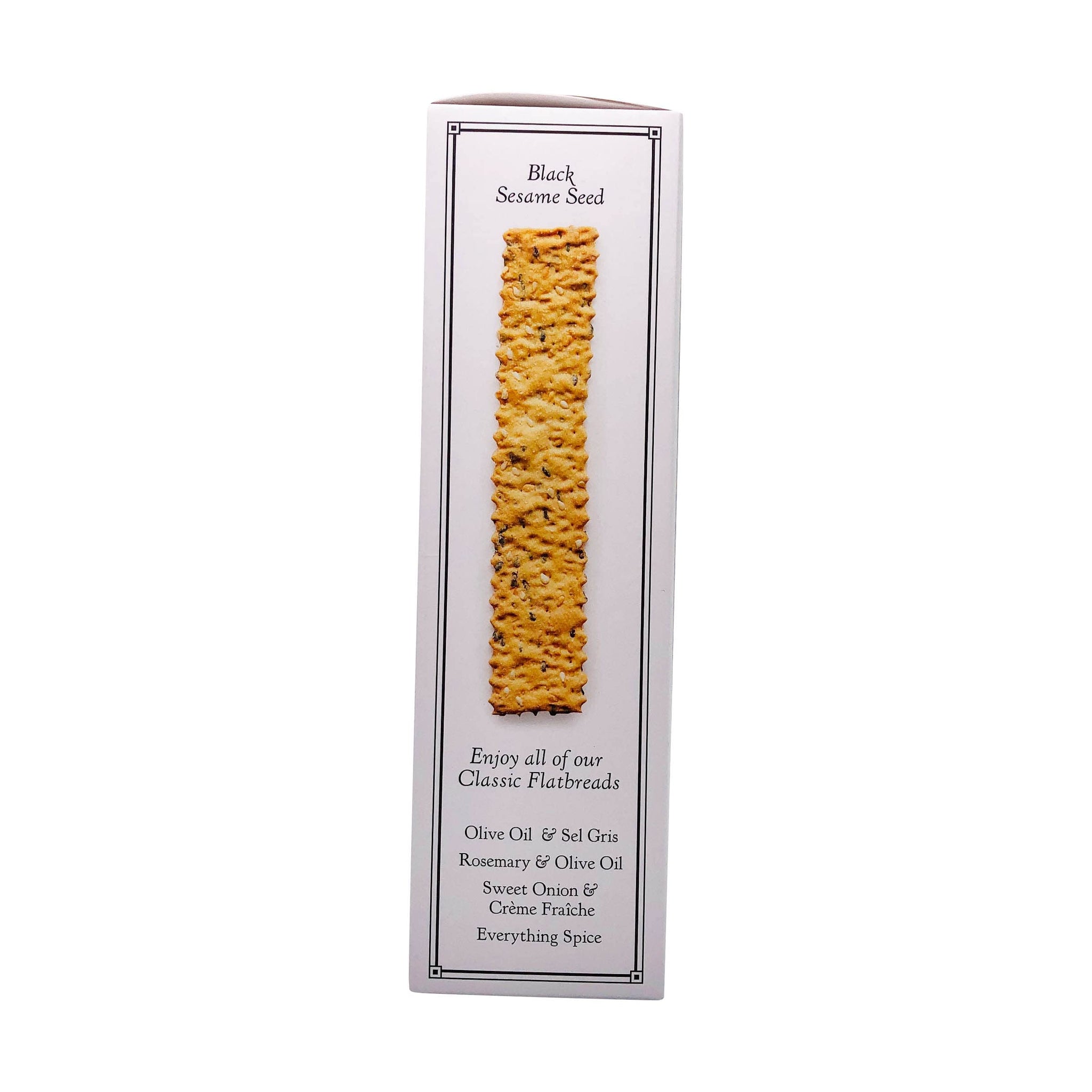 Rustic Bakery, Flatbread Black Sesame Organic, 6 Ounce