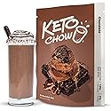 Keto Chow Chocolate | Keto Meal Replacement Shake Powder | Nutritionally Complete Keto Food | Low Carb Meals | Delicious Easy Meal Substitute Drink |