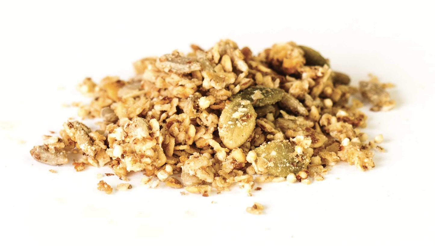 Yupik Granola Cereal, Ancient Grains, 2.2 lb, A granola mix of organic oats, organic agave syrup, sunflower seeds, pumpkin seeds, puffed amaranth