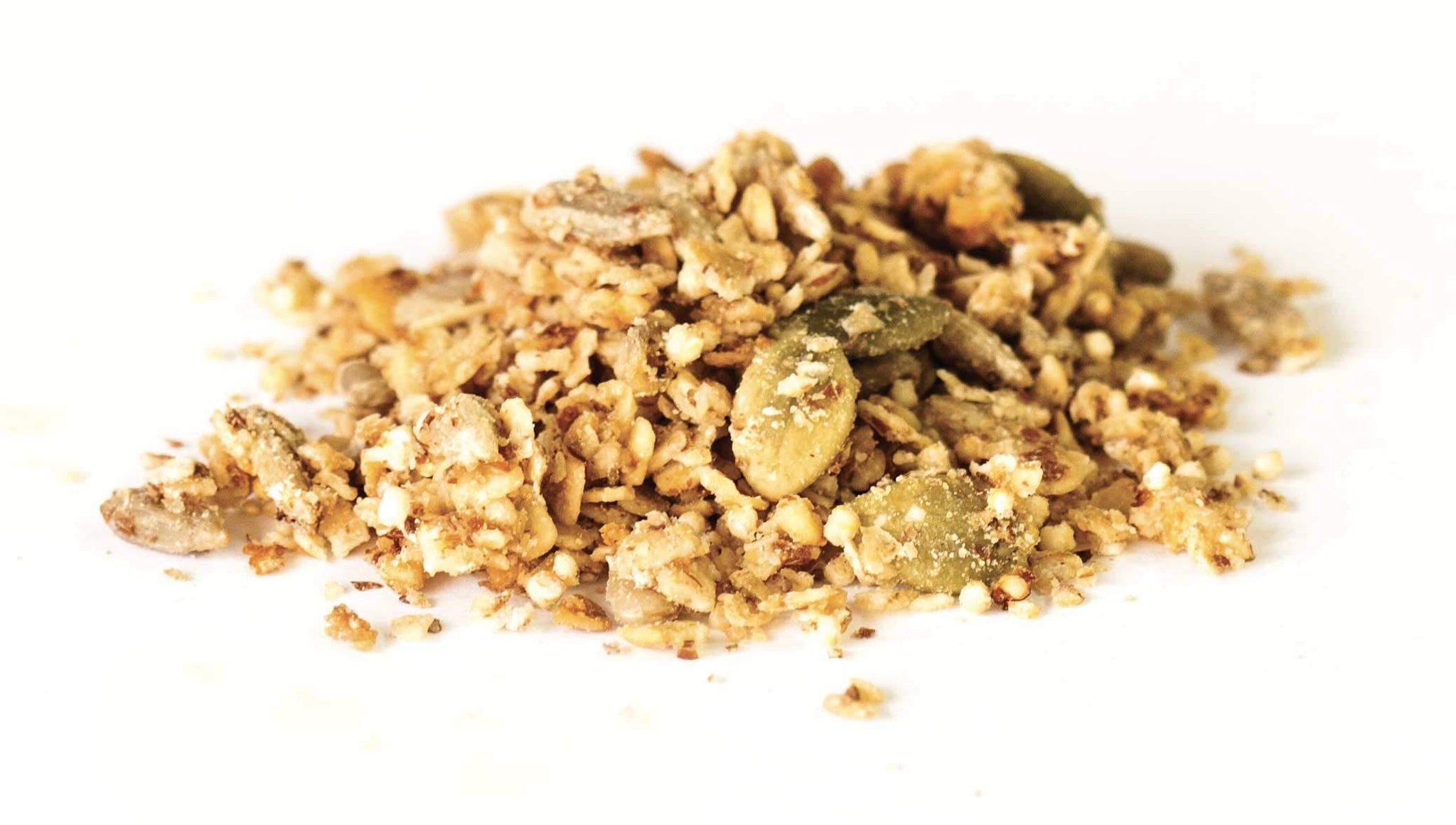 Yupik Granola Cereal, Ancient Grains, 2.2 lb, A granola mix of organic oats, organic agave syrup, sunflower seeds, pumpkin seeds, puffed amaranth