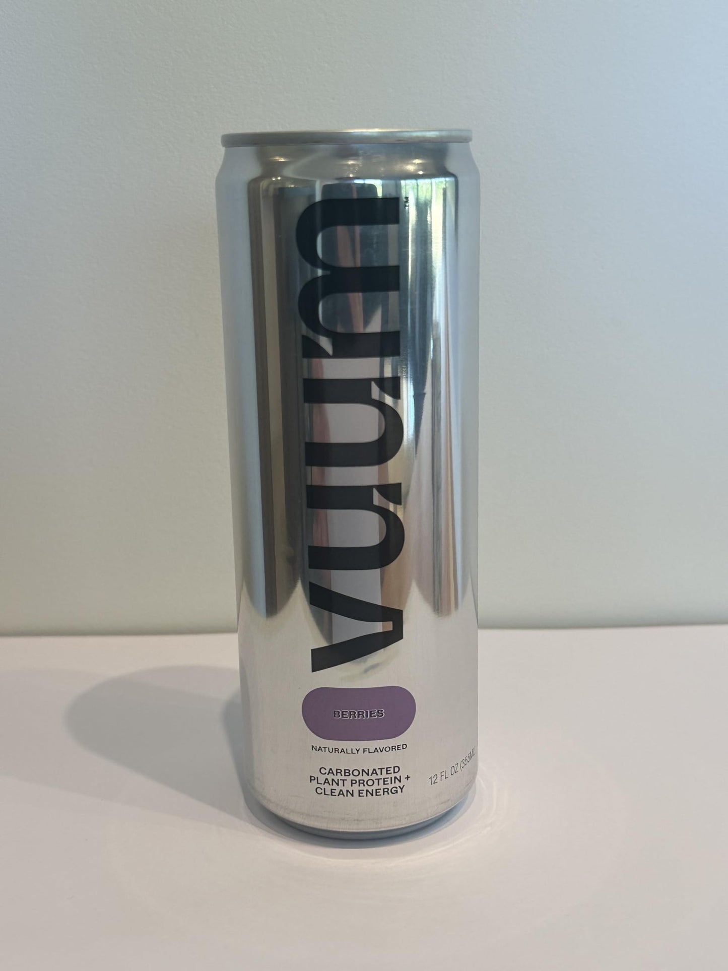 VUUM - 'Berries' Carbonated Plant Protein Energy Drink (12OZ)