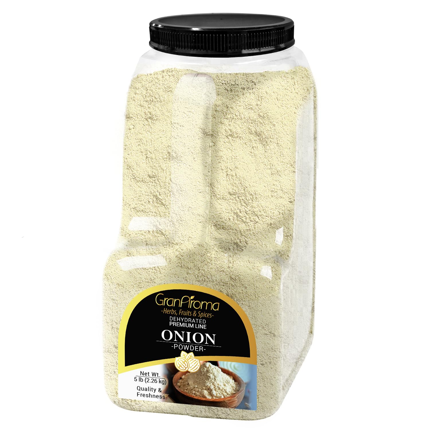 GranAroma Onion Powder, Versatile Seasoning, Soups & Pastas (80 Ounce)
