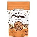 JMSPACK - Natural Whole Almonds, 16 ounce (1 lb)