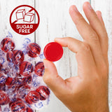 Sugar Free Hot Cinnamon Hard Candy Discs 1 Pound Candies - Approx. 75 Individually Wrapped Red Fiery Cinnamon Candies For Snacks & Treats, Sugar Free