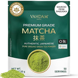 VAHDAM Premium Matcha Green Tea Powder 50g | Shizuoka, Japan Origin | Mild & Balanced Taste | Ideal for Tea, Lattes and Smoothies