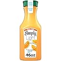 SIMPLY LIGHT ORANGE JUICE- PULP FREE, 46oz