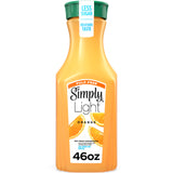 SIMPLY LIGHT ORANGE JUICE- PULP FREE, 46oz