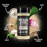 Wicked Cutz Sampler Grill Seasoning Set, 5 Pack of Flavored Grilling Spices, Jerky Seasoning, Low Sodium & No MSG Spices & Seasonings