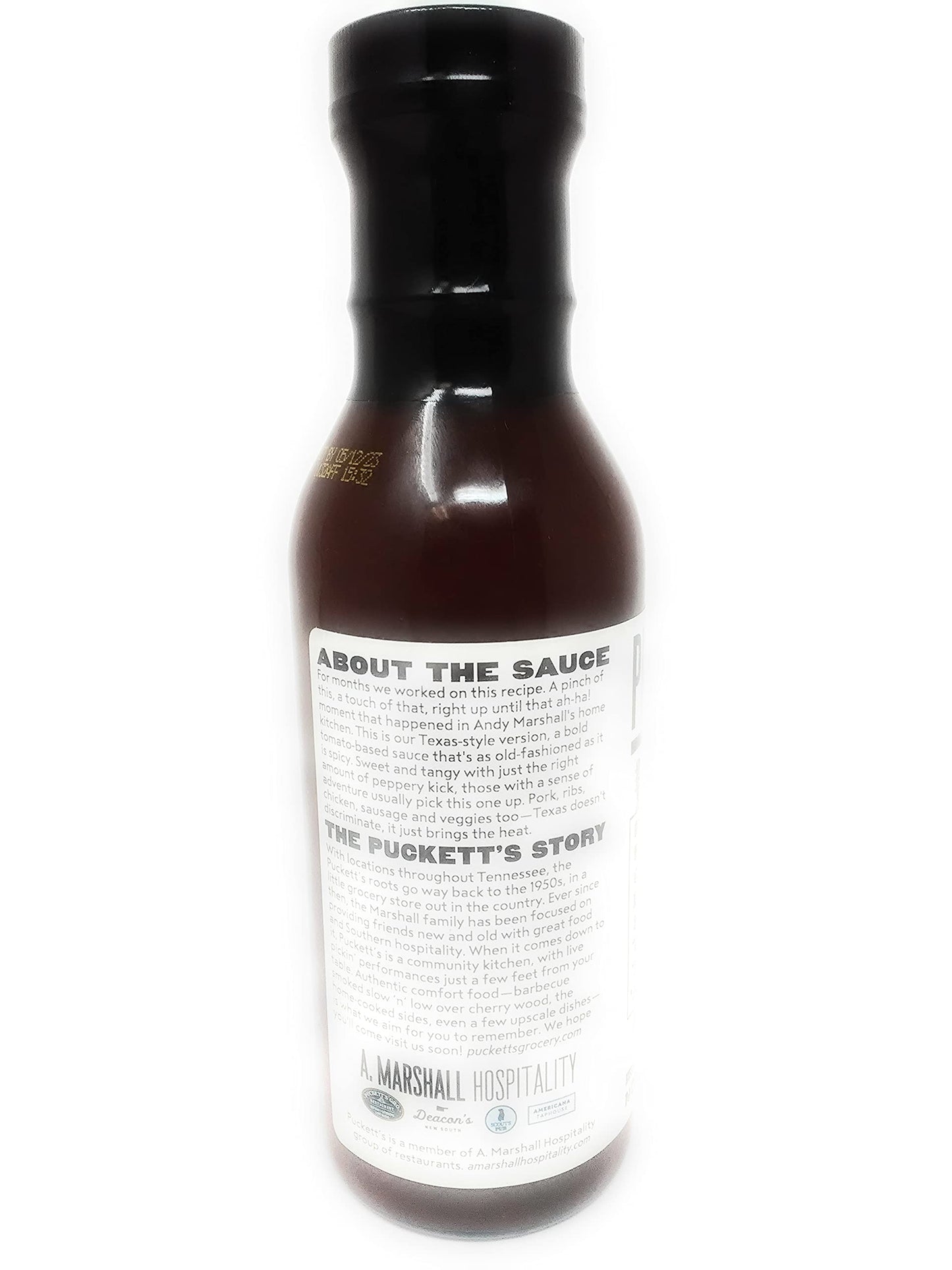 Pucketts Spicy BBQ Sauce 14oz