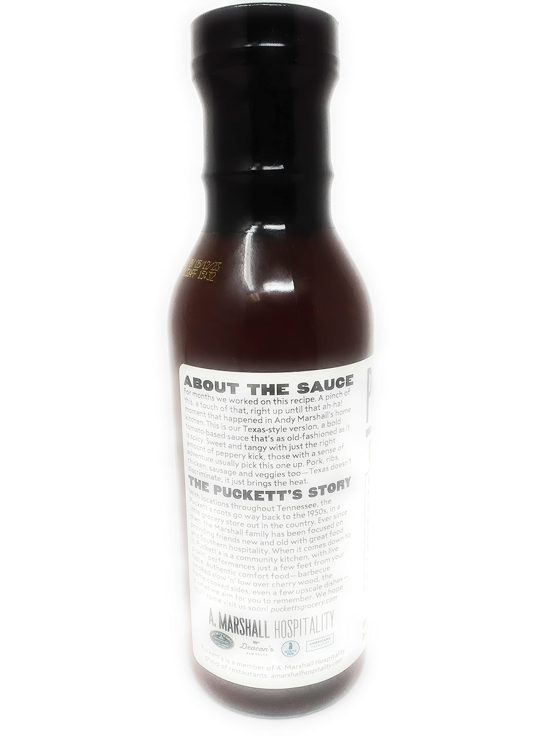 Pucketts Spicy BBQ Sauce 14oz