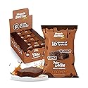 Munch Better Dulce de Leche Brownies - 12 Individually Wrapped Bars, 15g Protein, 7g Collagen, Gluten-Free, Soft Baked Snack with Rich Caramel Flavor
