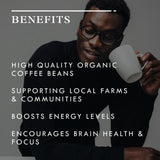 Single-Origin Organic Coffee Beans Gift Box, Light, Medium or Dark Roast Organic Whole Bean Coffee, 3 Pack Explorer, 9 oz each, 1740 Peru by Uncharted