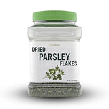 Kashan Dried Parsley Flakes, Perejil, Great for Cooking & Food Flavoring, Middle Eastern Cuisine and Aromatic Seasoning, Vegetarian 3oz (85g)