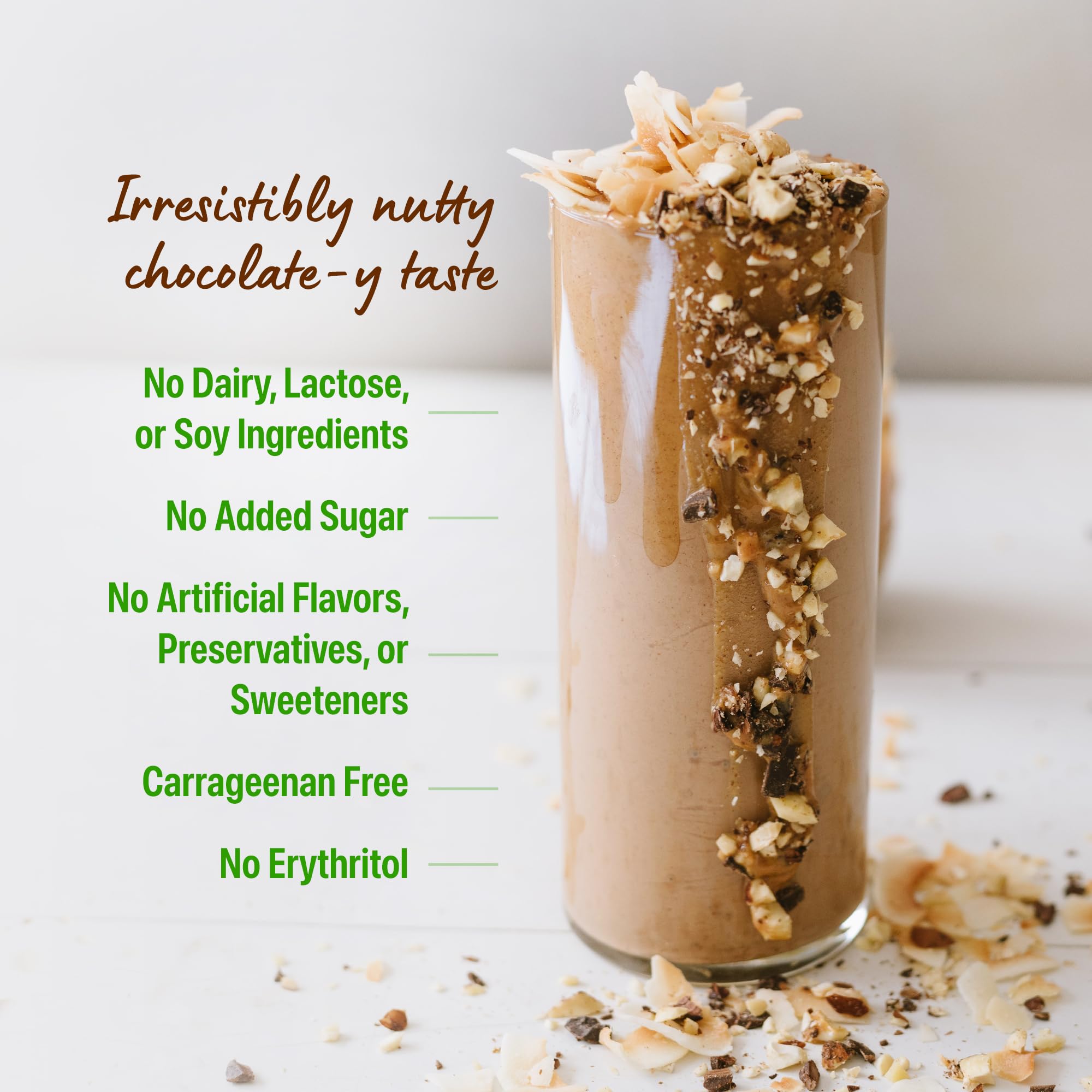 Orgain Organic Vegan Protein Powder, Chocolate Peanut Butter - 21g Plant Protein, 6g Prebiotic Fiber, Low Net Carb, No Lactose Ingredients, No Added