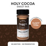 My Secrets Peggy's Food Holy Cocoa Powder - Premium 100% Natural Unsweetened Pure Cacao for Coffee, Smoothies & Desserts - Rich Dark Chocolate Flavor, Vegan, Keto, No Additives - 4 Oz