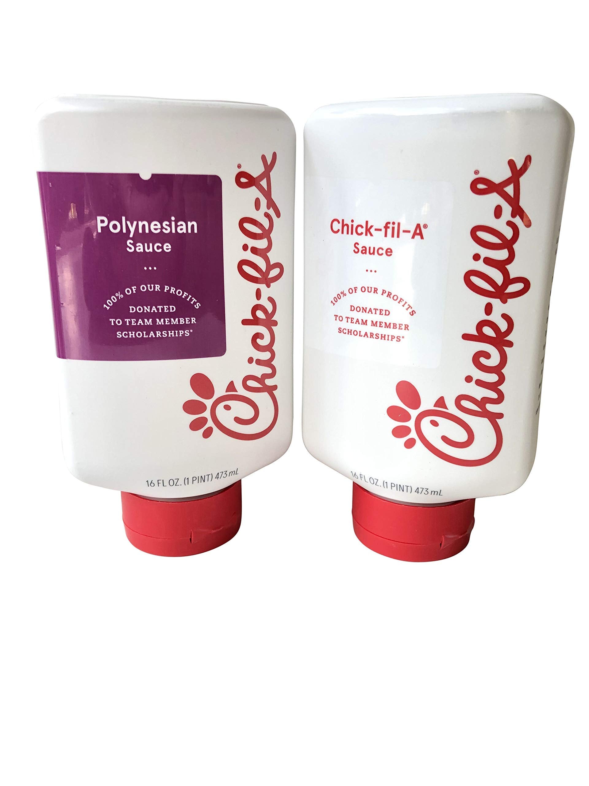 Chick-fil-A Sauce Bundle -- Chick-fil-A Sauce and Polynesian Sauce -- 16 ounces each - SET OF 3