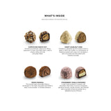 Godiva Signature Truffle Gift Box, Belgian Dark and Milk Chocolates with Ganache Center, Gourmet Gift for Birthdays, Holidays, Kosher, 8 Pc