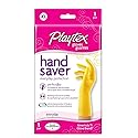 PLAYTEX HandSaver Rubber Gloves for Kitchen and Household Cleaning (8 Pairs), XL