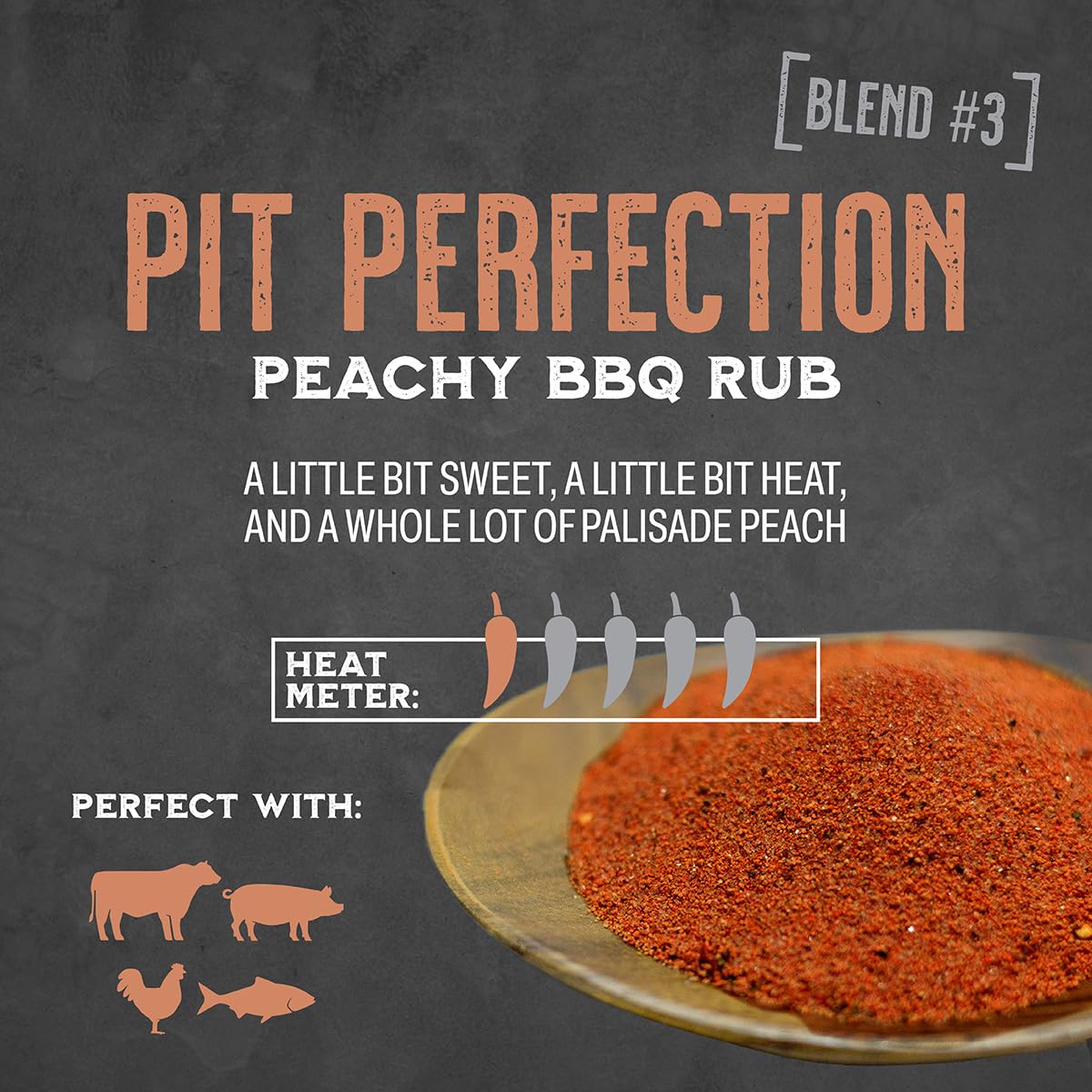 Spice Guru Pit Perfection BBQ Rub - Gifts for Men Who Cook, Gifts for Dad, Men Gifts, Dad Birthday Gift - Spices and Seasonings Sets - Steak Seasoning