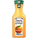 Simply Orange Medium Pulp Orange Juice with Calcium and Vitamin D Bottle, 46 fl oz