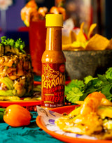 La Perrona Roasted Chiltepin Hot Sauce 5 Ounce Bottle | Tatemada Chiltepin Pepper Salsa Picante | Extra Spicy | Handmade | 3 Pack