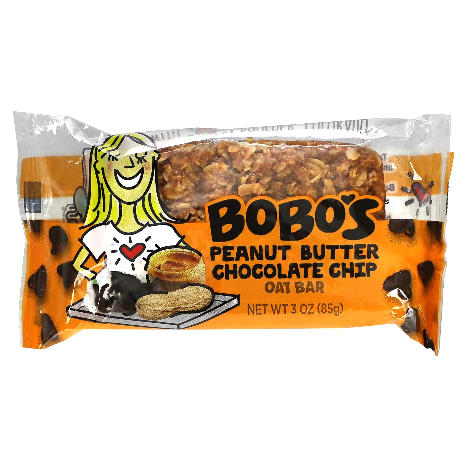 BOBOS OAT BARS Peanut Butter Chocolate Chip Oat Bars, 12 OZ