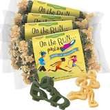 Pastabilities Fun Shaped Pasta for Kids - On the Run Pasta - Runners and Shoes Sport Theme, Non-GMO Natural Wheat Pasta, All-Natural, Kosher