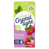 Crystal Light Drink Mix, 60 Pitcher Packets, for Flavorful Hydration and Shareable Refreshment, Naturally Flavored Raspberry Green Tea with other