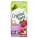 Crystal Light Drink Mix, 60 Pitcher Packets, for Flavorful Hydration and Shareable Refreshment, Naturally Flavored Raspberry Green Tea with other