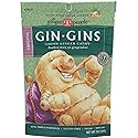GIN GINS Original Ginger Chews by The Ginger People - Individually Wrapped Healthy Candy - 3 oz Bag - Pack of 24