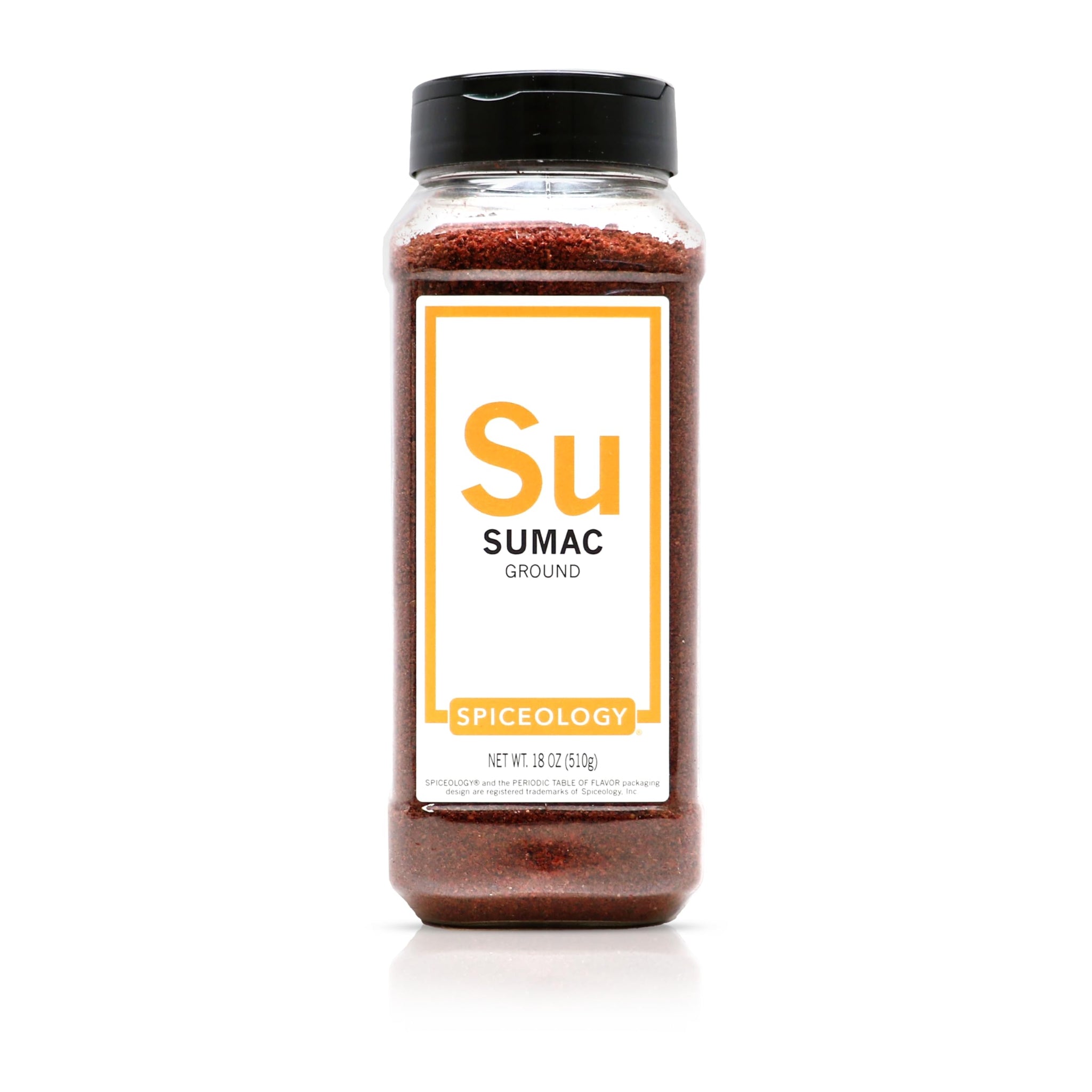 Spiceology - Ground Sumac Powder - Bright, Tangy Citrus Spice for Mediterranean & Middle Eastern Cooking - Use on Meats, Salads, Hummus & More - 18 oz