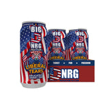 Big D NRG Delicately Sweet Tea Energy Drink, 12-Pack of 16 fl oz (473 ml) Cans | Low-Calorie Sweetened Sparkling Water with Green Tea Extract Caffeine
