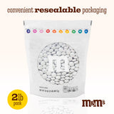 M&M’S WORLD Candy Bulk - Pearl Milk Chocolate for Candy Bar, Chocolate for Weddings, Birthdays, Graduations, Party Favors, Easter, Holiday, Birthday