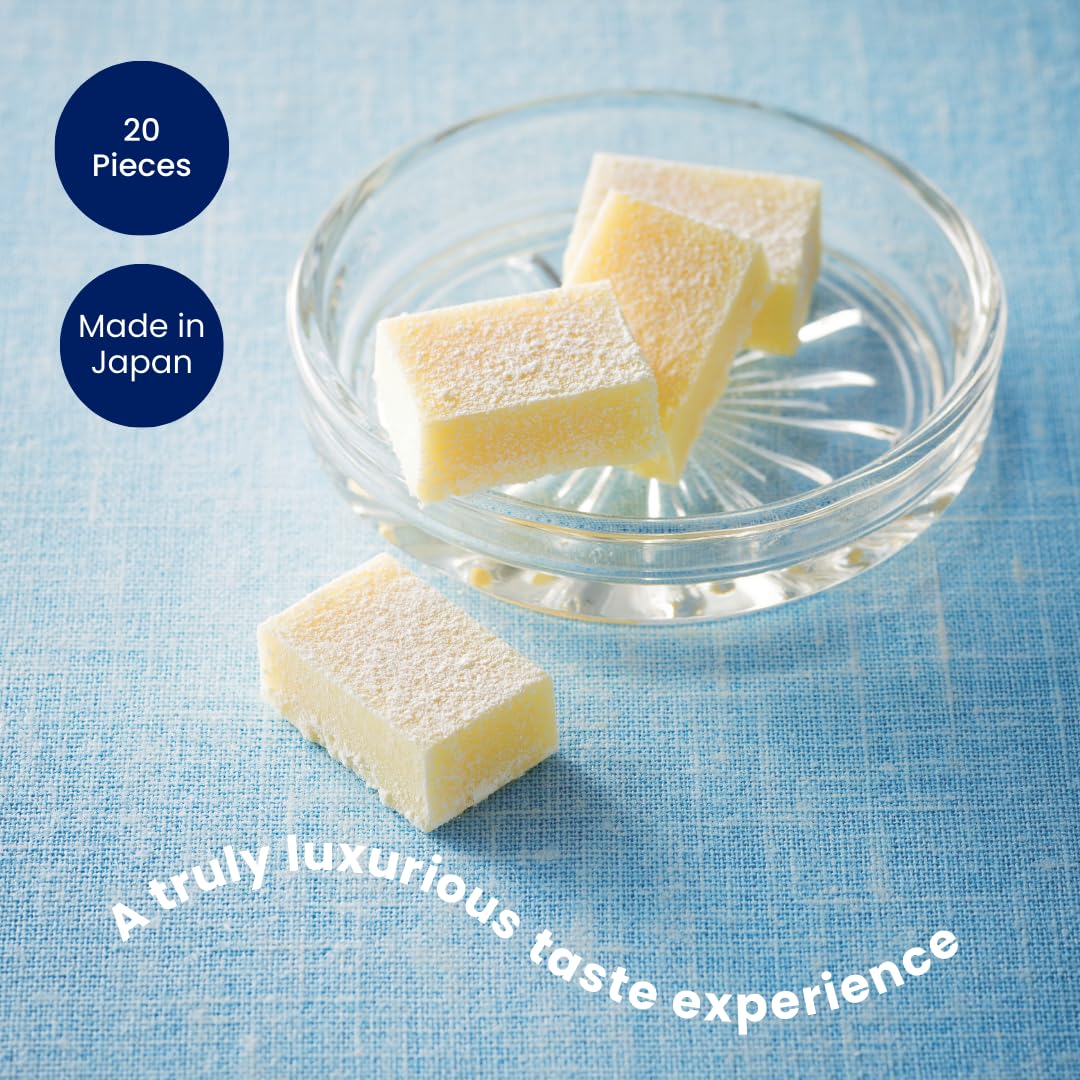ROYCE' Nama Chocolate "White" - White Chocolate Infused with Fresh Cream | Gourmet Snack for Gifting & Indulging | Japanese Chocolate from Hokkaido