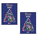 Divine Advent Calendars - Pack of 2 - Milk Chocolate - Delicious Traditions for Friends and Family - Great for Sharing - Great Taste and Fun to Use